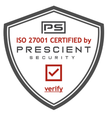 ISO 27001 Certified – Information Security Management by Prescient Security