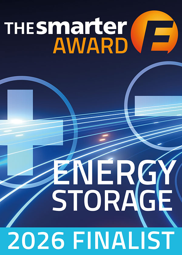 Finalist Signet for the Smarter E Energy Storage Award 2026