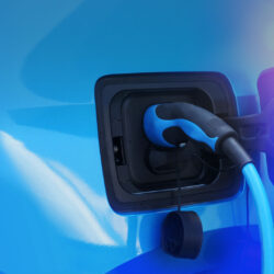 charging battery of electric car